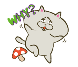 Poseidon of fat cat. sticker #291251