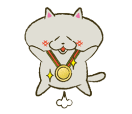 Poseidon of fat cat. sticker #291259