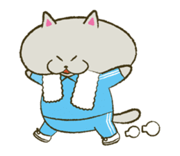 Poseidon of fat cat. sticker #291260