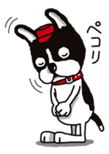 A golf of French Bulldog "butch" sticker #291413