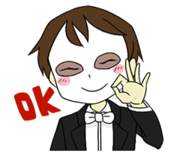 The Phantom of the Stamp sticker #291785