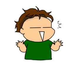 Single-edged eyelids on the flat face sticker #292001