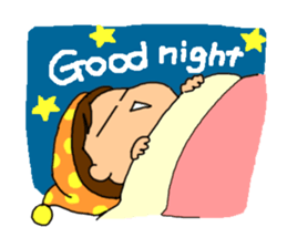 Single-edged eyelids on the flat face sticker #292010