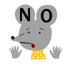 Funny mice sticker #292467