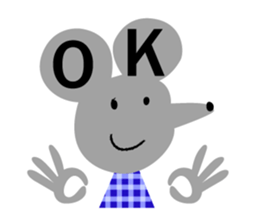 Funny mice sticker #292468