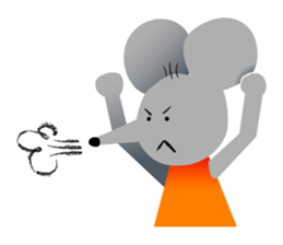 Funny mice sticker #292470