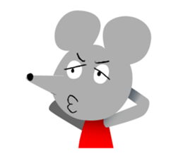 Funny mice sticker #292472