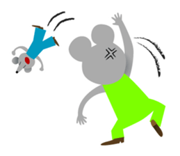Funny mice sticker #292474