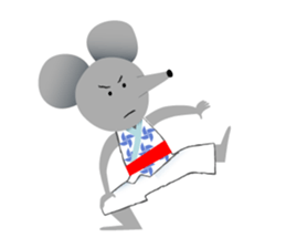 Funny mice sticker #292477