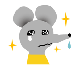Funny mice sticker #292479