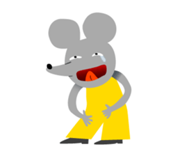 Funny mice sticker #292483