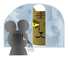 Funny mice sticker #292485