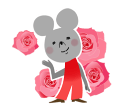 Funny mice sticker #292488