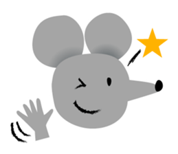 Funny mice sticker #292490