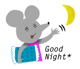 Funny mice sticker #292491