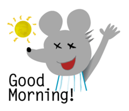 Funny mice sticker #292492