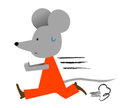 Funny mice sticker #292493