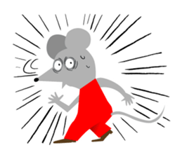 Funny mice sticker #292494
