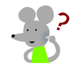 Funny mice sticker #292496