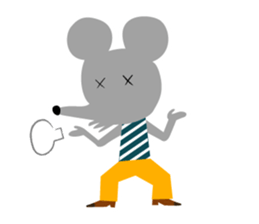 Funny mice sticker #292497