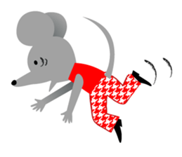 Funny mice sticker #292498
