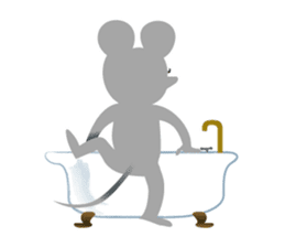 Funny mice sticker #292499