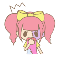 Zombiena and Kuro. sticker #292826