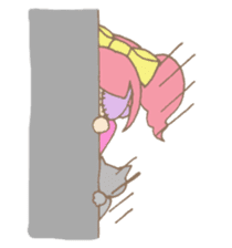 Zombiena and Kuro. sticker #292830