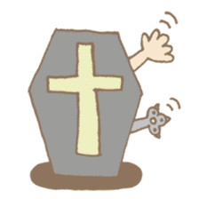 Zombiena and Kuro. sticker #292833