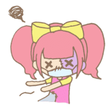 Zombiena and Kuro. sticker #292835