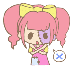 Zombiena and Kuro. sticker #292839