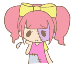 Zombiena and Kuro. sticker #292840