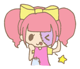 Zombiena and Kuro. sticker #292846