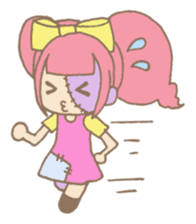 Zombiena and Kuro. sticker #292850