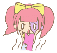 Zombiena and Kuro. sticker #292857