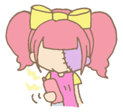 Zombiena and Kuro. sticker #292858