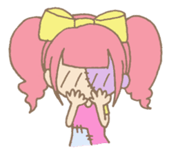 Zombiena and Kuro. sticker #292859