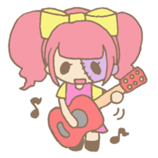 Zombiena and Kuro. sticker #292861