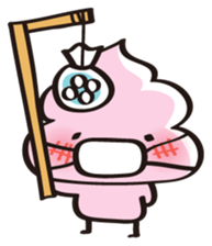 whipped cream bird sticker #292940