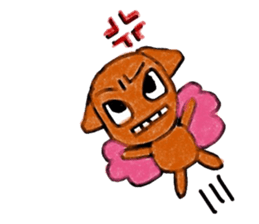 ANGEL DOG NUTS`S DAYS sticker #293125