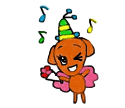 ANGEL DOG NUTS`S DAYS sticker #293128