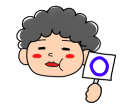 "Okan" Stamp sticker #293404