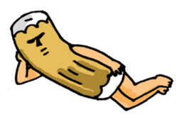 Chikuwa uncle sticker #293487