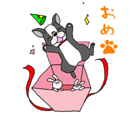 french bulldog bullbull sticker #293915