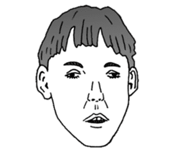 Closeup Face -male expressions- sticker #294046