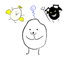 Kawaii Okomecchi sticker #294095