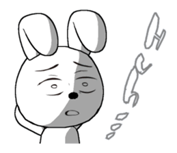 The rabbit which is full of expressions8 sticker #294282