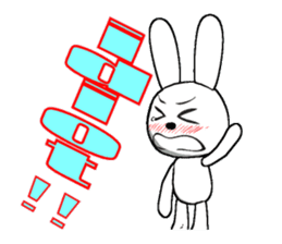 The rabbit which is full of expressions8 sticker #294291