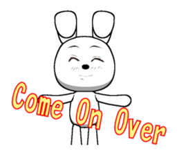 The rabbit which is full of expressions8 sticker #294298