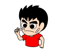 Always cheerful "Naota-kun" sticker #294391